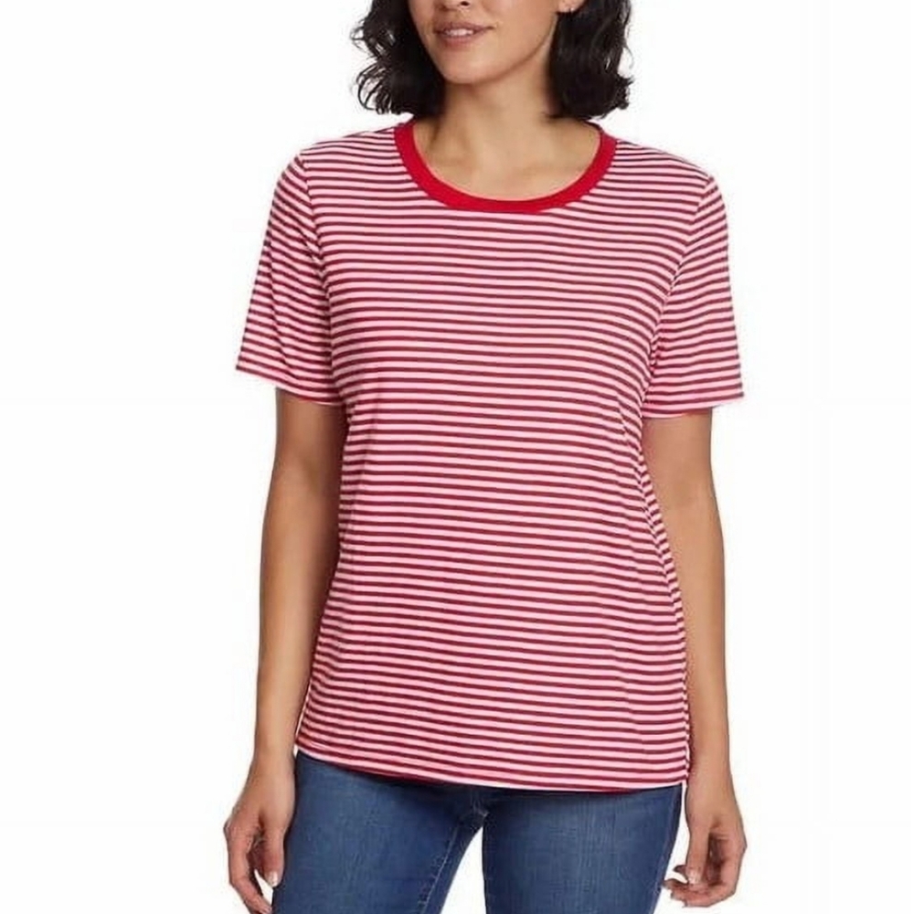 Ella's moss 100% cotton shirt crewneck size small